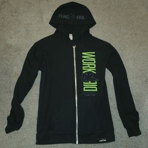 Flag Nor Fail thermal hoodie